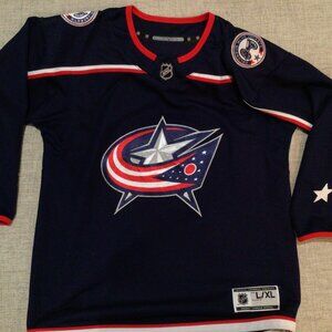 Columbus Blue Jackets NHL Jersey Youth L/XL Hockey